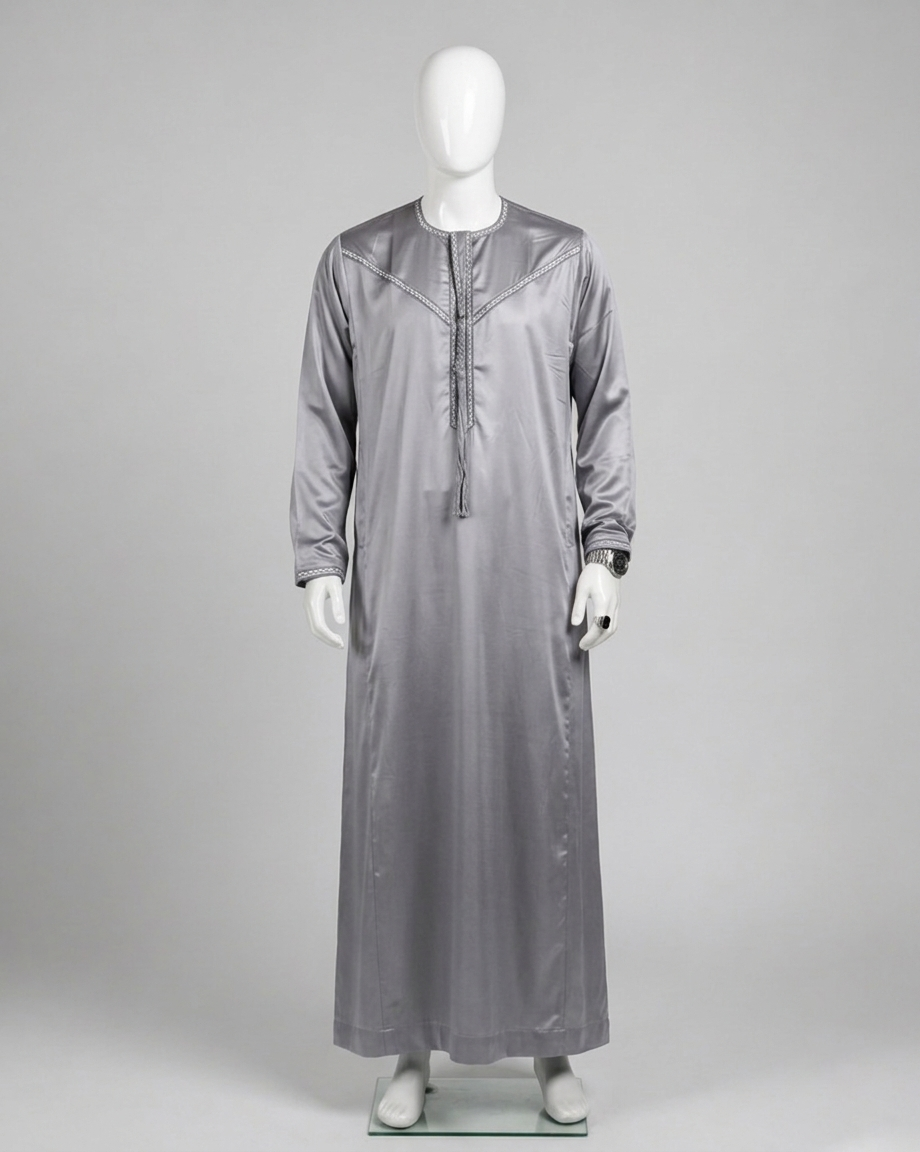 Omani Satin Jilbab