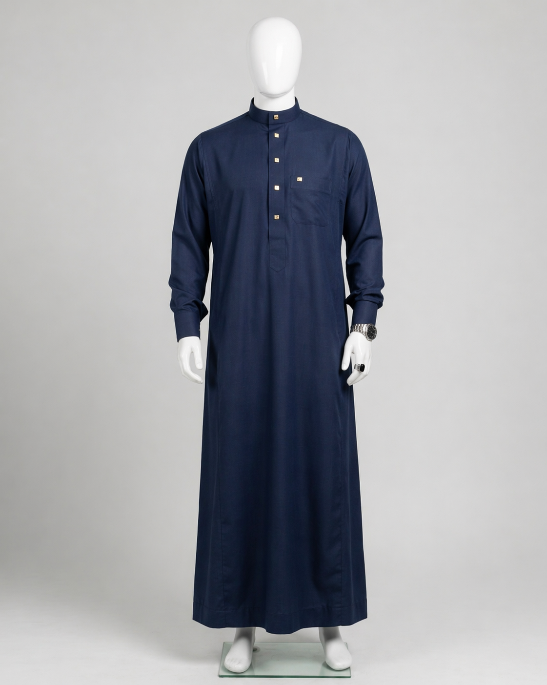 Saudi Golden Buttons Jilbab