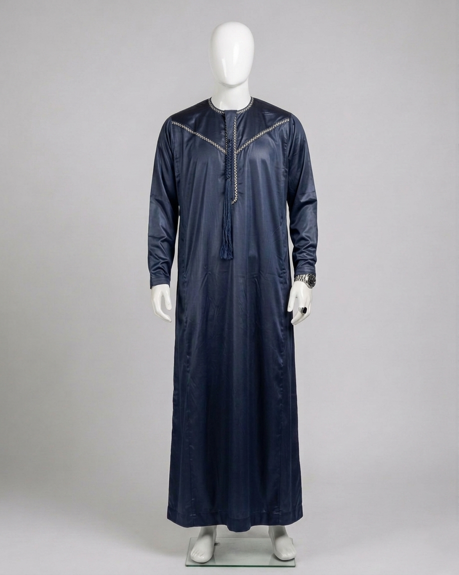 Omani Satin Jilbab