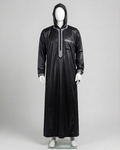 Moroccan satin jilbab