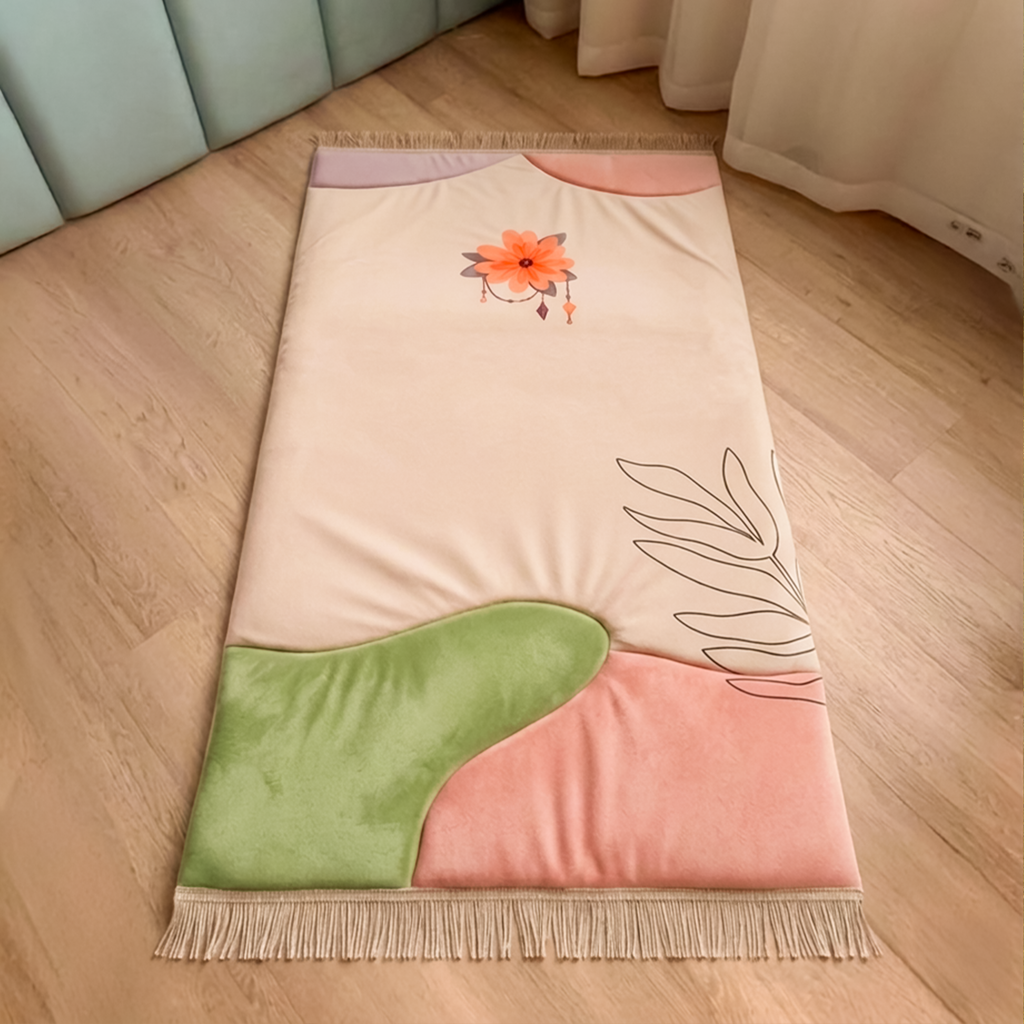 The Pinky Light Prayer Rug