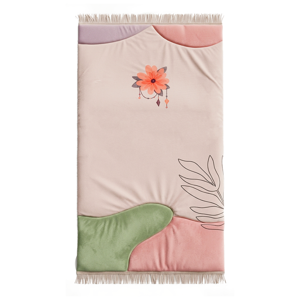 The Pinky Light Prayer Rug